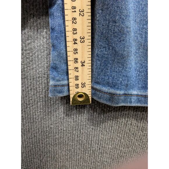 Wrangler Cowboy Cut Jeans Mens 38x34 Original Fit Active Flex Destroyed 13MAFGK - Picture 11 of 14